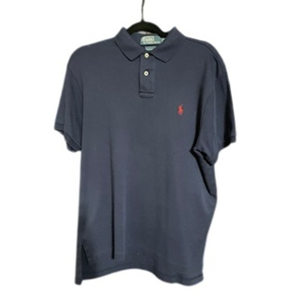 Polo Ralph Lauren Custom Fit Polo Shirt Short Sleeve Casual Top Medium